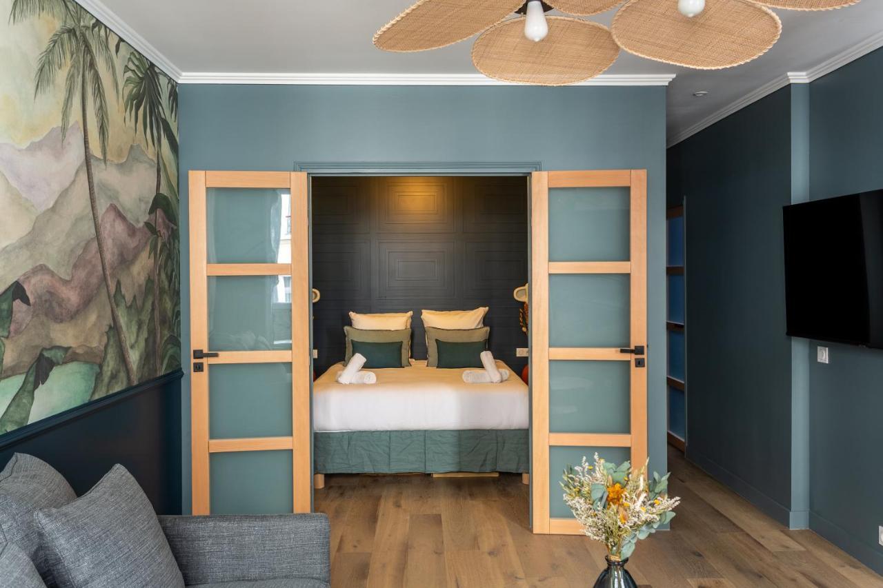 The Blue Nature Suite Downtown Montmartre Paris Exteriör bild